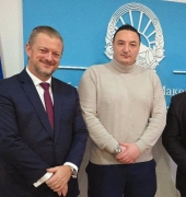 ПРЕТСЕДАТЕЛОТ НА МЕЃУНАРОДНИОТ ПАРАОЛИМПИСКИ КОМИТЕТ, ЕНДРЈУ ПАРСОНС (ANDREW PARSONS), ВО РАБОТНА ПОСЕТА НА МАКЕДОНСКИОТ ПАРАОЛИМПИСКИ КОМИТЕТ